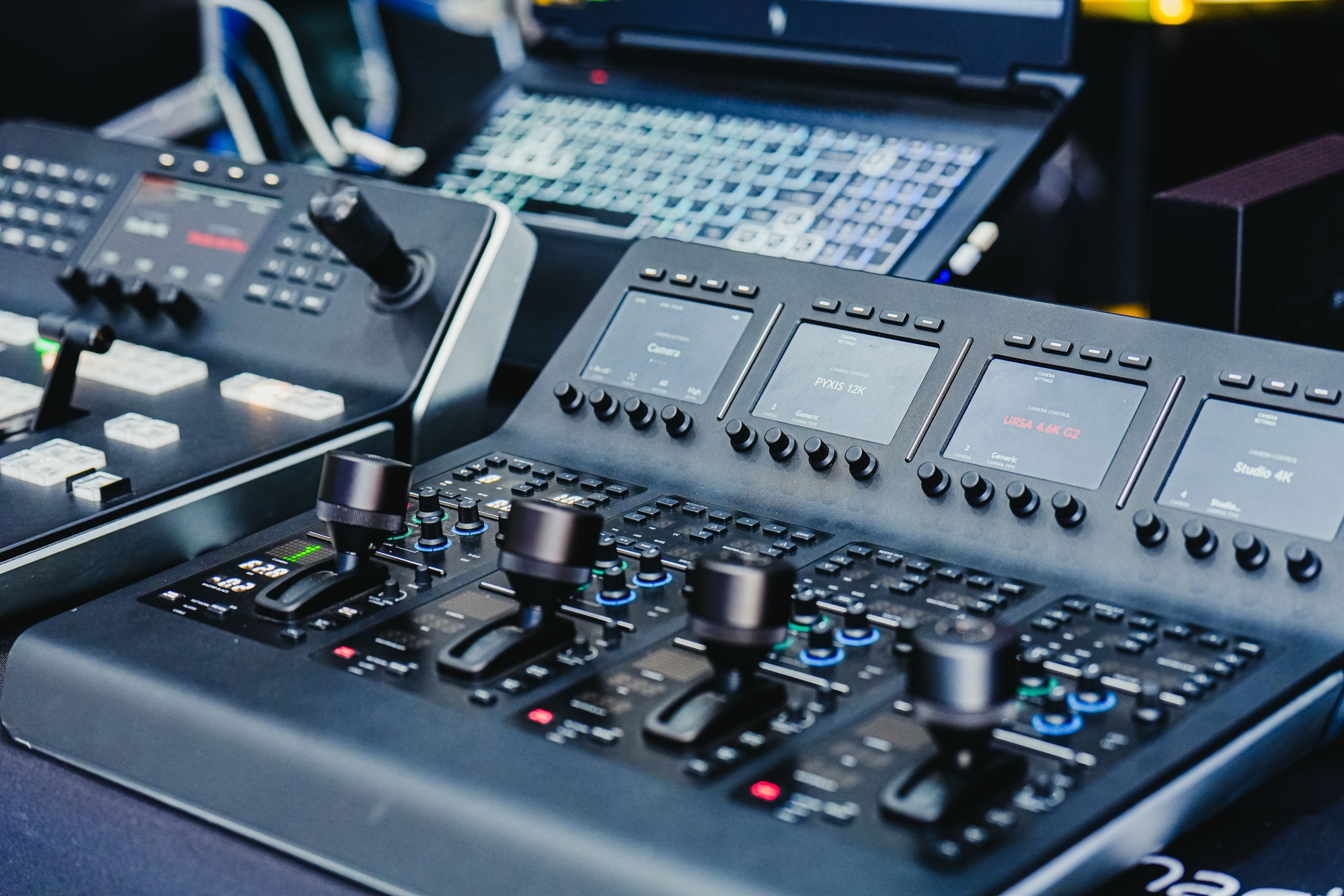Professional Video Editing Control Console